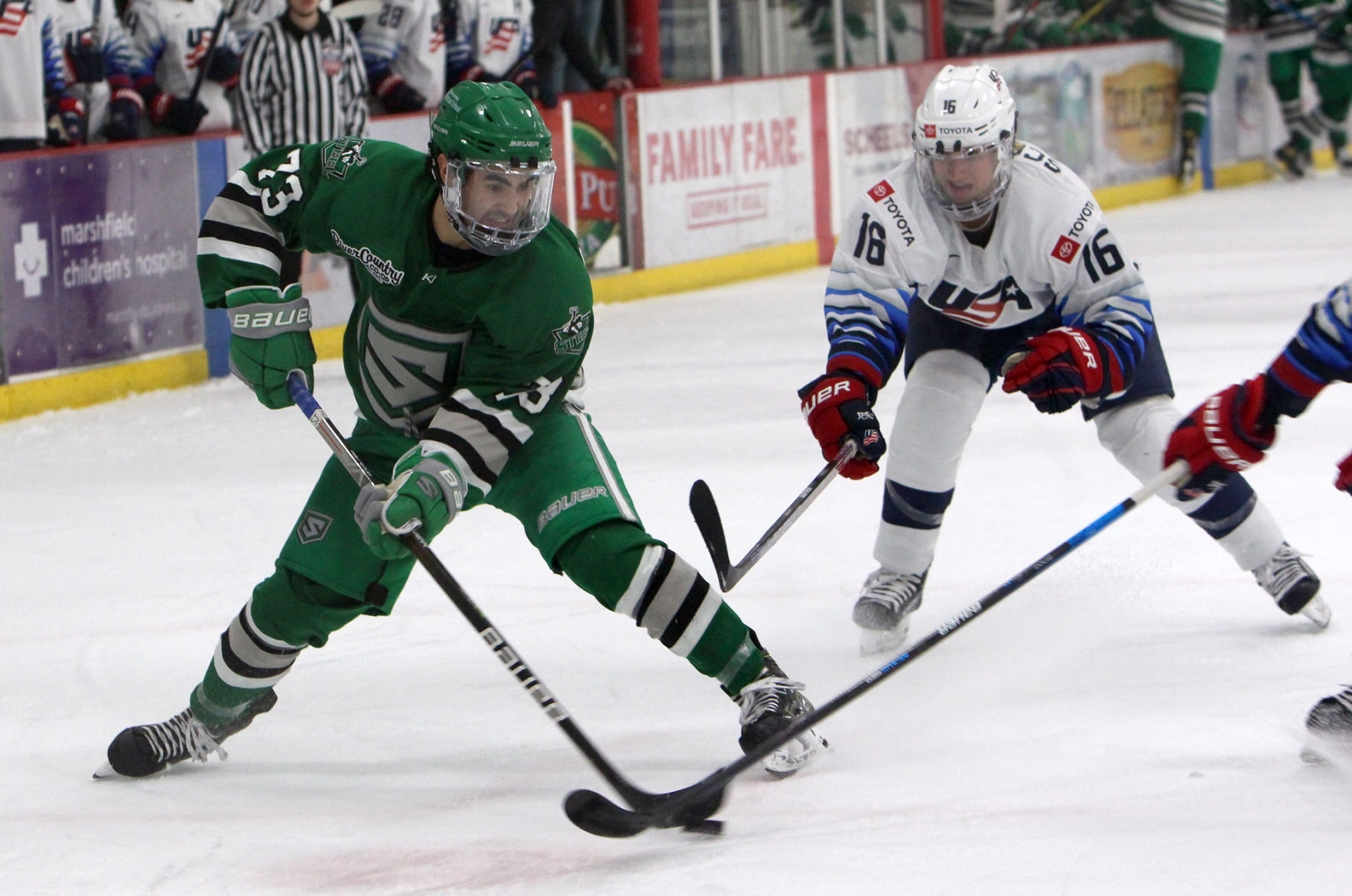U.S. Women's Olympic National Team vs Chippewa Steel 12-6-21